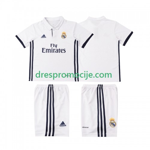 Real Madrid 2016 2017 Dres Retro Dječji Domaći Kratkih Rukava Real Madrid 2016 2017 Dres Retro Dječji Domaći Kratkih Rukava